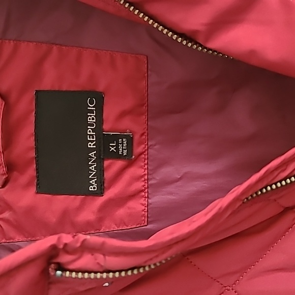 Womens Banana Republic wine color vest sz XL - Picture 2 of 8